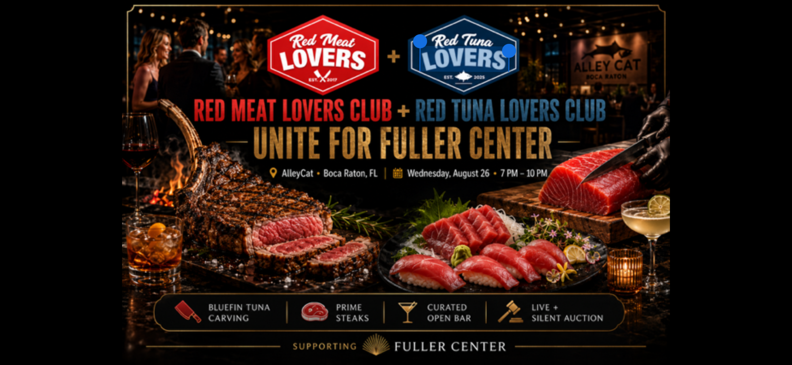 Red Meat Lovers and Red Tuna Lovers Club Unite For Fuller Center